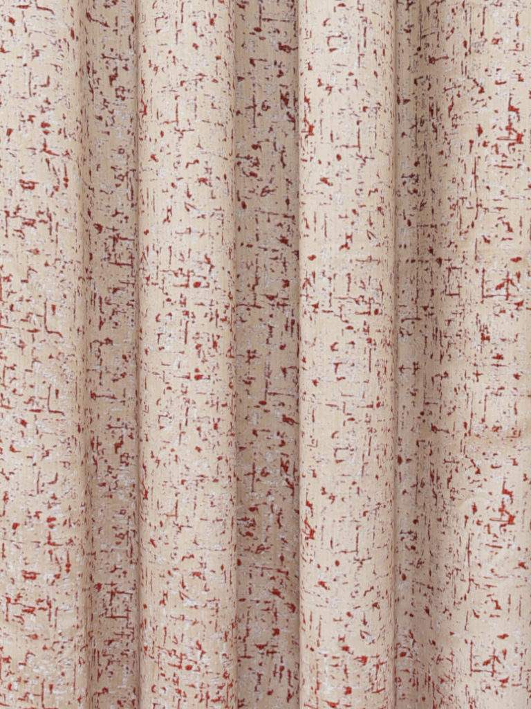 Textured maroon Curtain Design